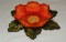 BFC0185 Lace Bowl & Doily - Wild Rose