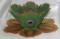 BFC0181 Lace Bowl & Doily - Peacock