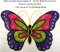 CCQ0608 - Butterfly Applique  and Mug Rug