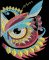 BFC2067 Large Owl Totem on Black