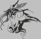 BFC2084 Large Decorative Horse with a Bird