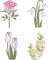 BFC2128 Alphabet Flowers - Part 2
