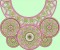 BFC1677 Dramatic Necklace Set