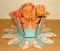 CCQ0024 - Butterfly Basket Doily  Bowl