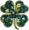 CCQ0135 - 4 Leaf Clover Ornament