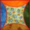 CCQ0249 - Orange Peel 2 Squares