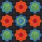 CCQ0358 - Applique Flower Power