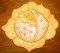 CCQ0415 - Rose Mug Rug - Coaster- Applique