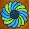 CCQ0486 - Spinning Mug Rug Coaster