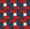 CCQ0549 - Woven Applique Square