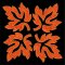 CCQ0572 - Applique Leaf 4 Sizes