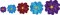 CCQ0577 - Floral Applique