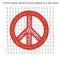 CCQ0604 - Peace Sign Applique
