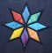 CCQ5074 - 8 Point Star Applique - 3 choices