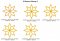 CCQ5074 - 8 Point Star Applique - 3 choices