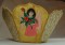 BFC0195 Lace Bowl Victorian Angels