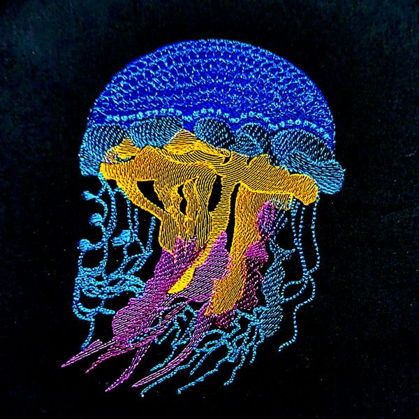 BFC2145 Psychedelic Jelly Fish