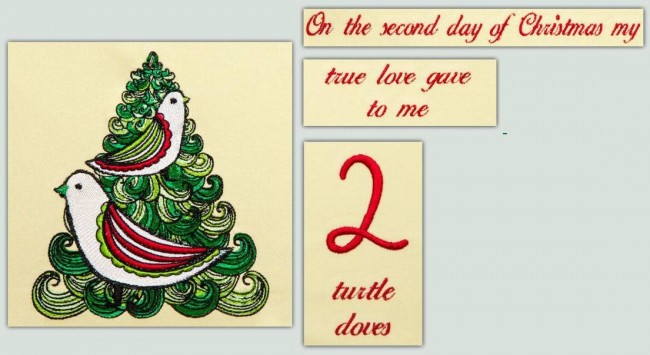 BFC1283 2nd Day of Christmas