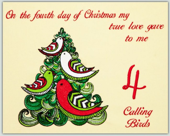 BFC1288 4th Day of Christmas