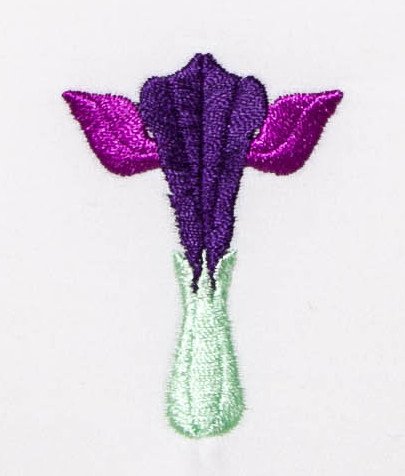 Art Nouveau Small Iris