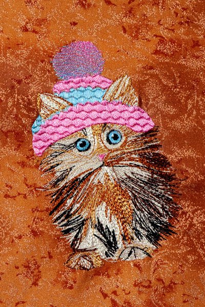 Tiny Cat - Knitted Cap