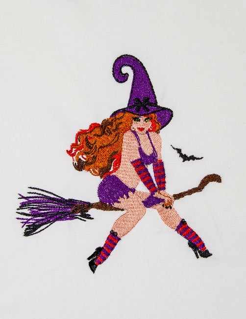 BFC31687 Sassy Purple Witch