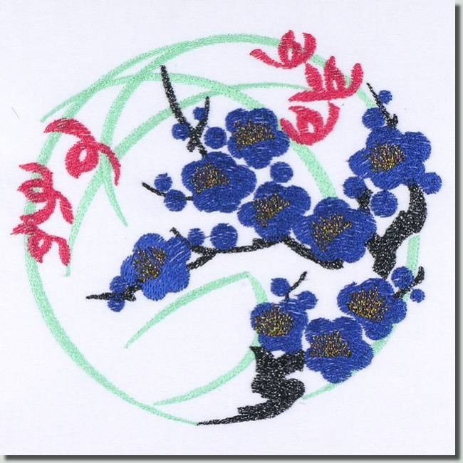 BFC1001 Japanese Quilt Circles