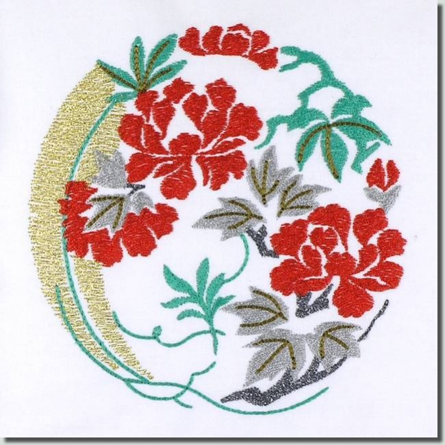 BFC1001 Japanese Quilt Circles I - 08