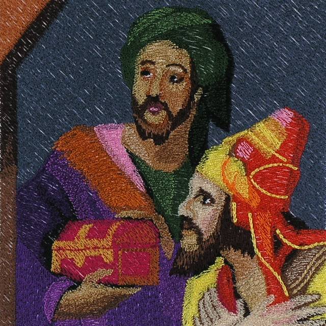 BFC1004 Window-The Three Wise Men