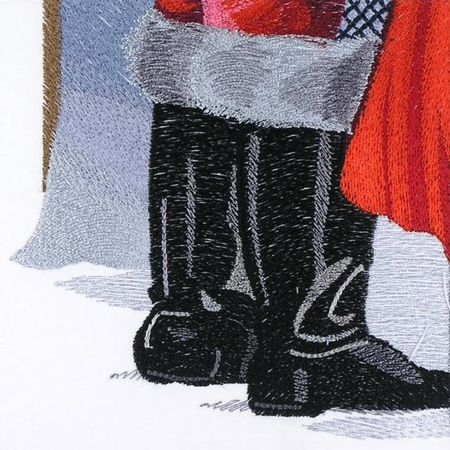 BFC1010 Window-Mr. and Mrs. Claus