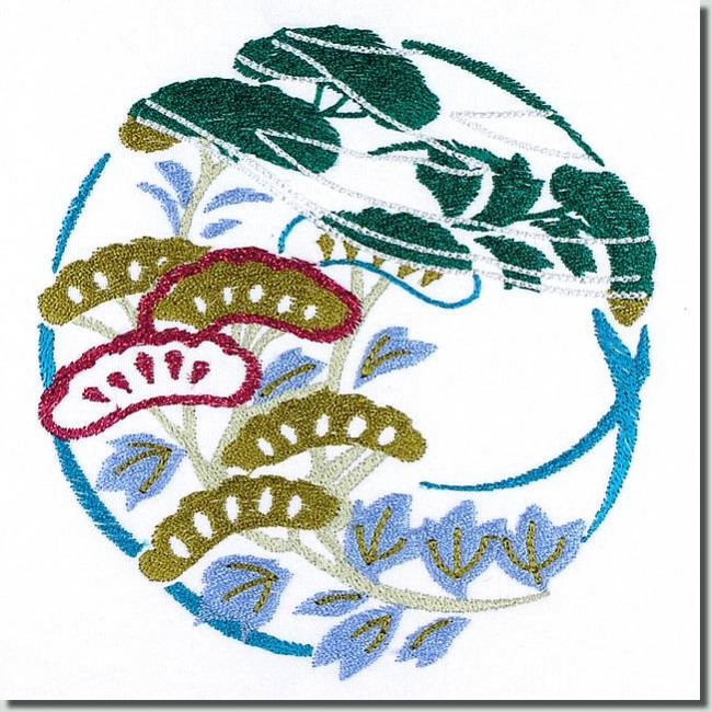BFC30616 BFC1015 Japanese Quilt Circles III -01