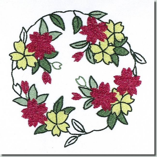 BFC30617 BFC1015 Japanese Quilt Circles III -07