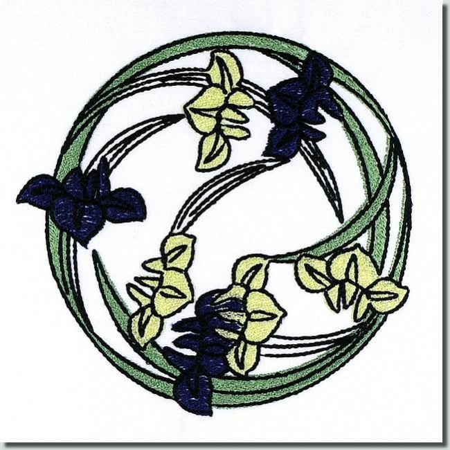 BFC30618 BFC1015 Japanese Quilt Circles III -03