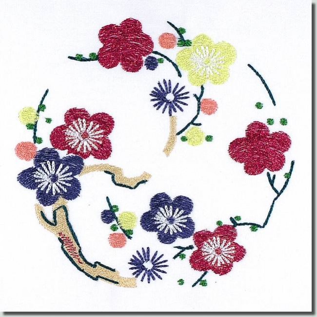 BFC1015 Japanese Quilt Circles III
