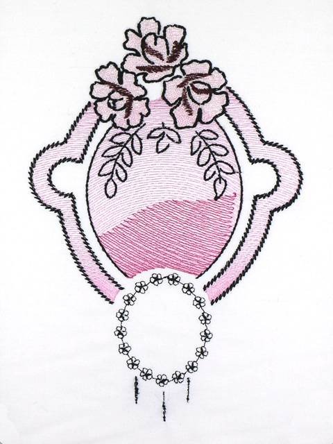 BFC1017  Art Nouveau Ornaments