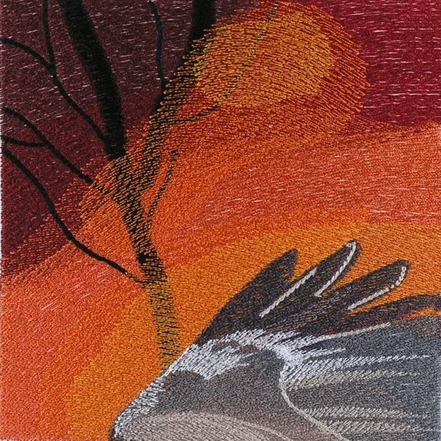 BFC1019 Window-An Eagle in Autumn