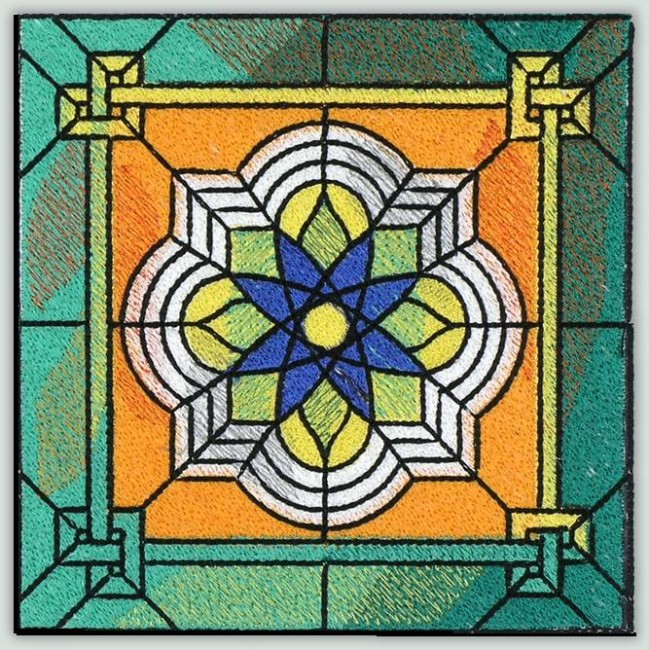 BFC1021 Stained Glass Tiles