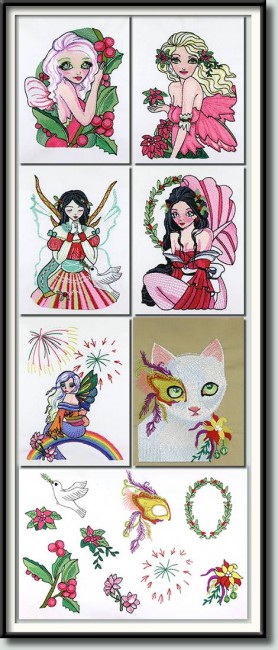 BFC1023 Christmas Fantasy Ladies