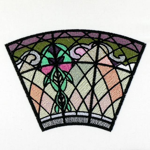 BFC1024 QIH-Peruvian Rose Window