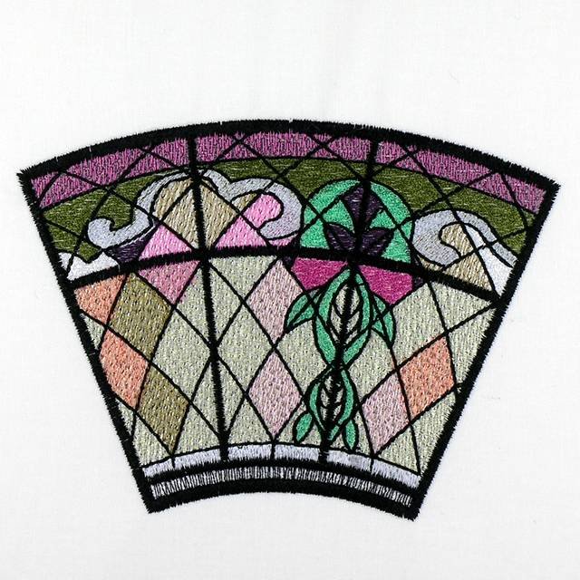 BFC1024 QIH-Peruvian Rose Window