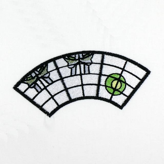 BFC1024 QIH-Peruvian Rose Window