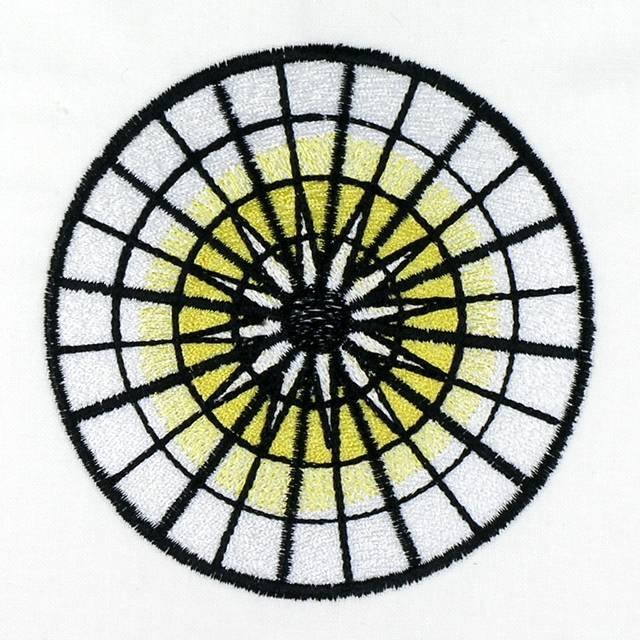 BFC1024 QIH-Peruvian Rose Window