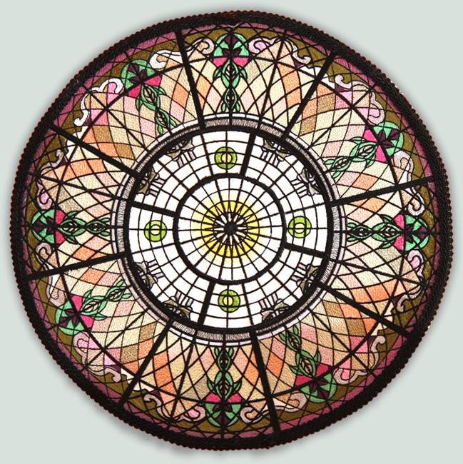 BFC1024 QIH-Peruvian Rose Window
