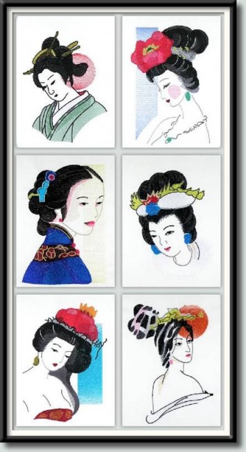 BFC1028 Fantasy Ladies of the Orient
