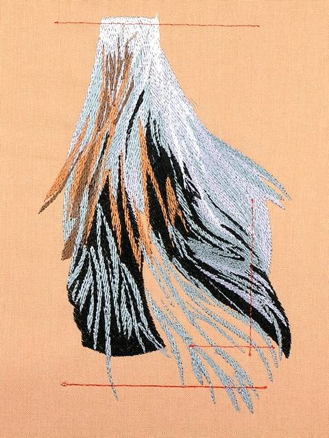 BFC1029 Large Gray Crowned Gray Crane
