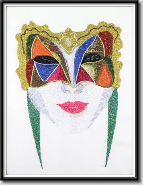 BFC1030 Three Dance Masks IV