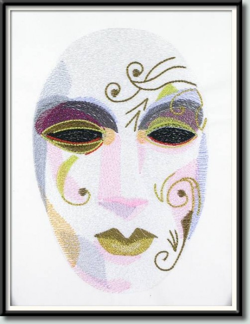 BFC1030 Three Dance Masks IV