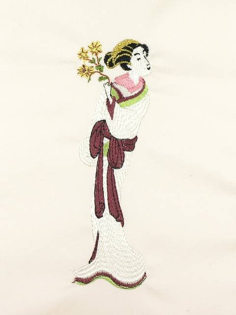 BFC1032 Japanese Fantasy Garden Art Quilt