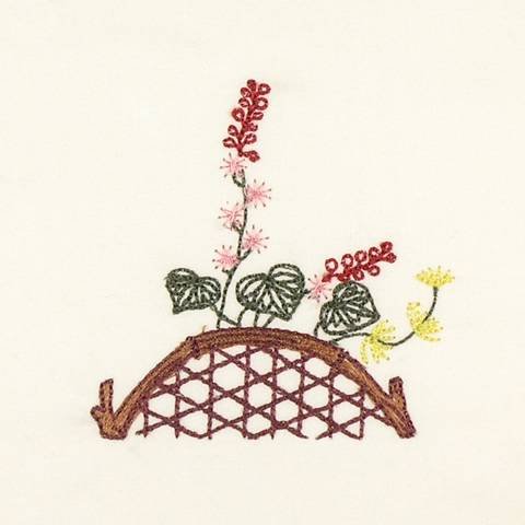 BFC1032 Japanese Fantasy Garden Art Quilt