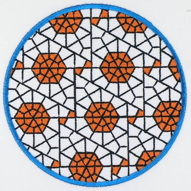 BFC1035 Geometric Quilt Circles
